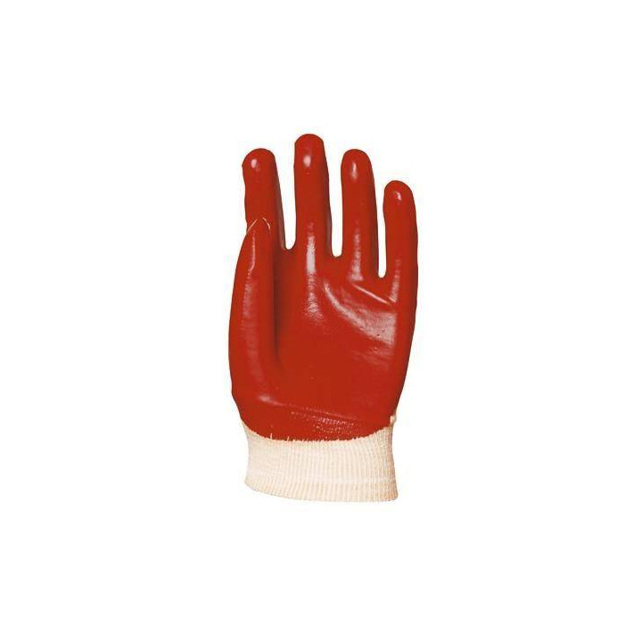Lot 10 paires de gants rouge dos a&eacute;r&eacute;, mod&egrave;le standard