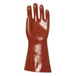 Lot 10 paires de gants PVC 36 cm Spuer Actifresh, chimique