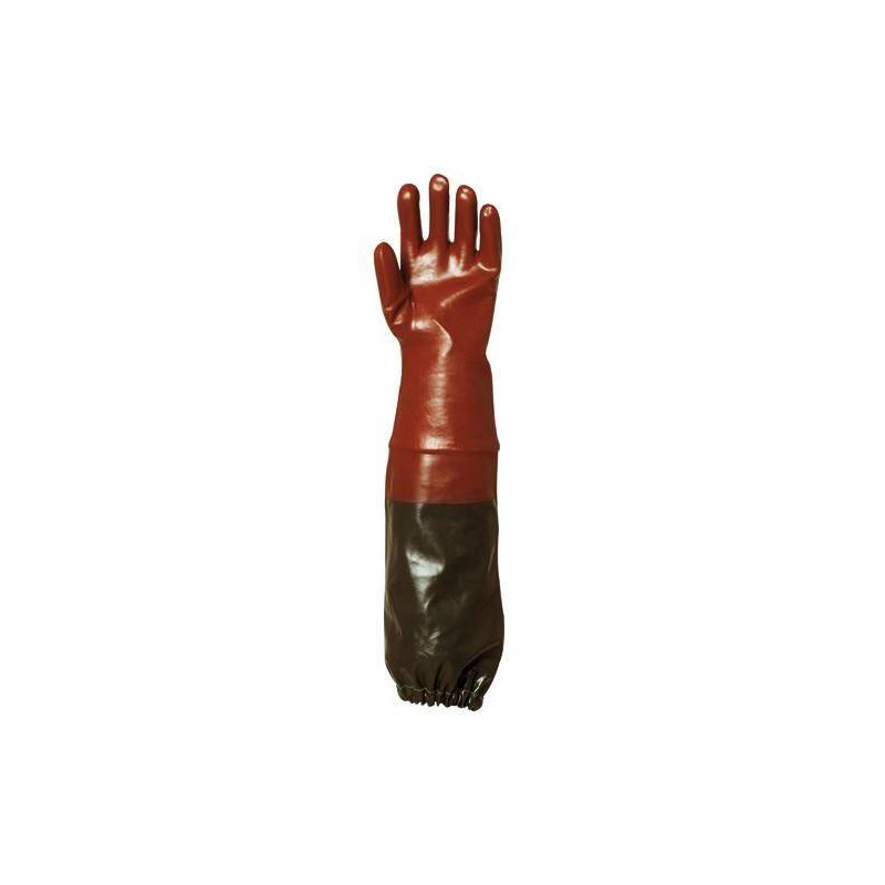 Lot 6 paires de gants PVC 70 cm supérieur