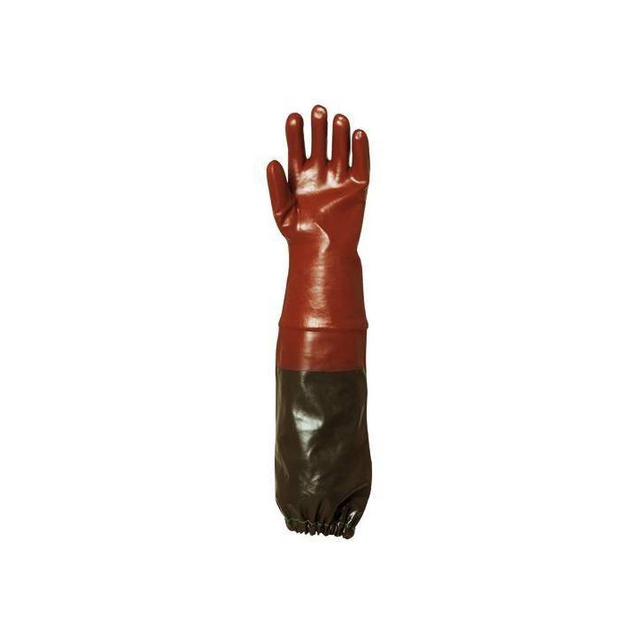 Lot 6 paires de gants PVC 70 cm sup&eacute;rieur