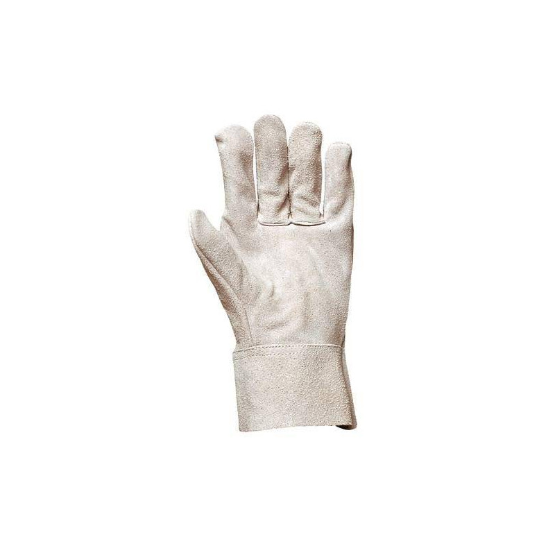 Lot 12 paires de gants tout croûte vachette manchette 7 cm Lot 12 paires de gants tout croûte vachette manchette 7 cm