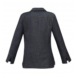 Veste De Cuisine Femme Manches Longues VERVEINE Dos