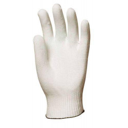 Lot 10 paires de gants nylon tricoté sans peluche