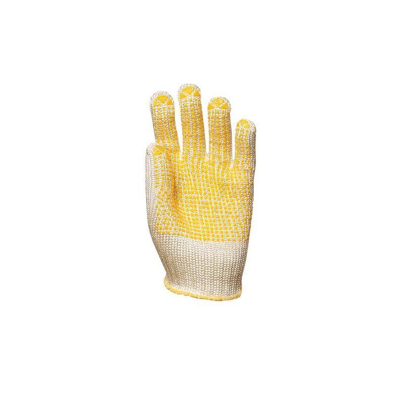 Lot 10 paires de gants anti-coupure Abralon lourd avec picots, 7 jauge, 120 g