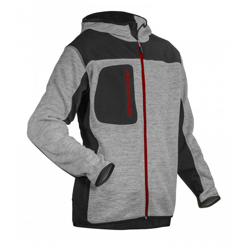 Veste de travail softshell BORA Gris