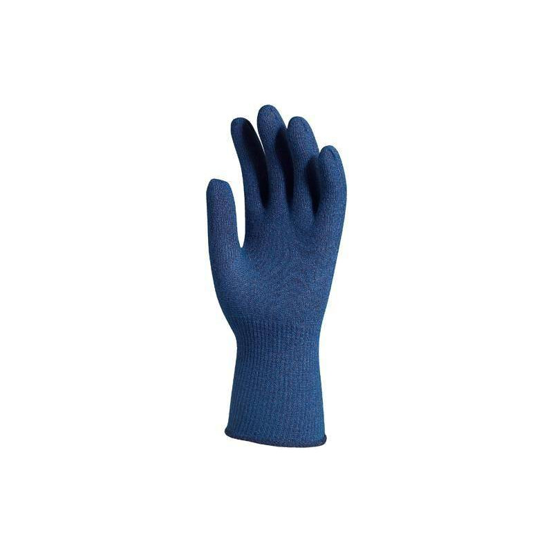 Lot 12 paires de gants Thermostat bleu tircoté anti-froid