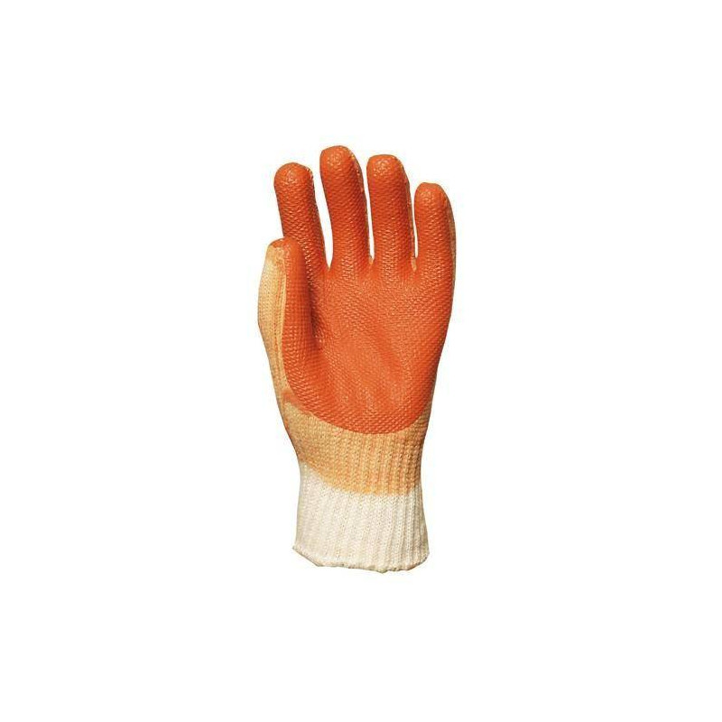 Lot 10 paires de gants latex vuulcanisé rouge PREVENT