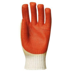 Lot 12 paires de gants vulcanisé rouge modèle économique