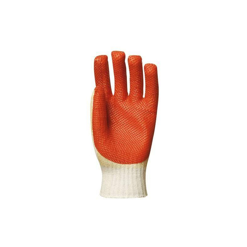 Lot 12 paires de gants vulcanisé rouge modèle économique