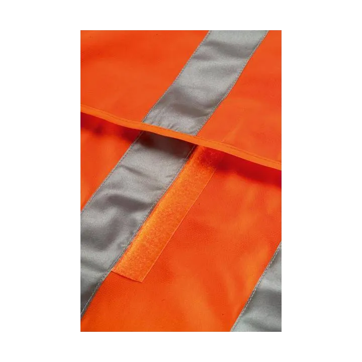 Gilet de travail double bande YARD Orange d&eacute;tail