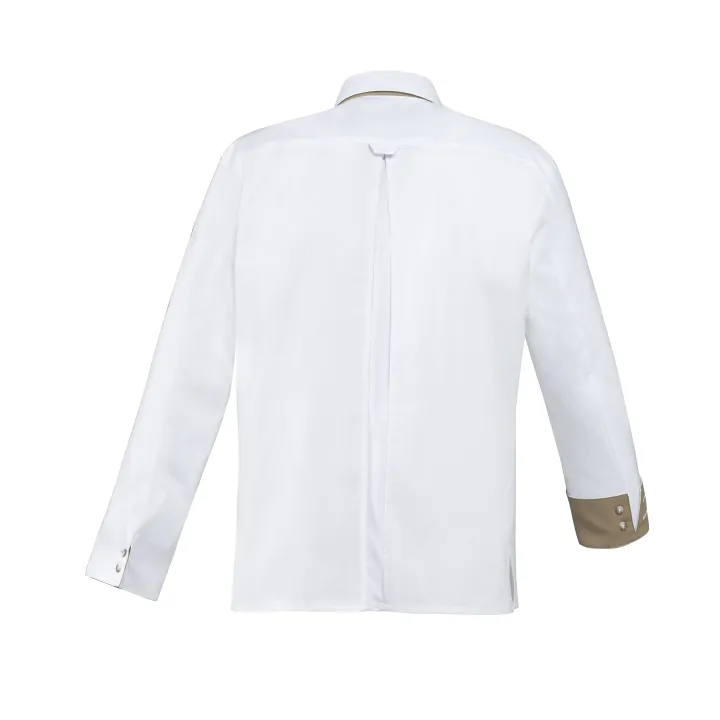 Veste de cuisine homme manches longues VEGO dos