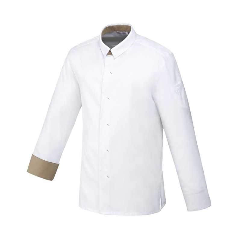 Veste de cuisine homme manches longues VEGO face