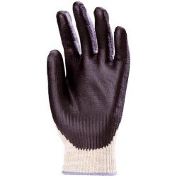 Lot 10 paires de gants Kevlar EUROSAFE+ Paume enduit Nitrile