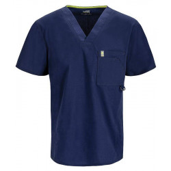 Tunique médicale homme CODE HAPPY Bleu Navy