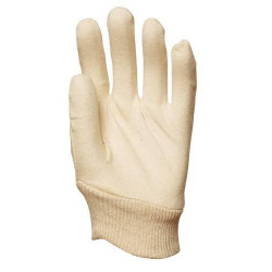 Lot 600 pièces gants coton interlock cousu 30 g