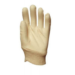 Lot 600 pièces gants coton interlock cousu 40 g