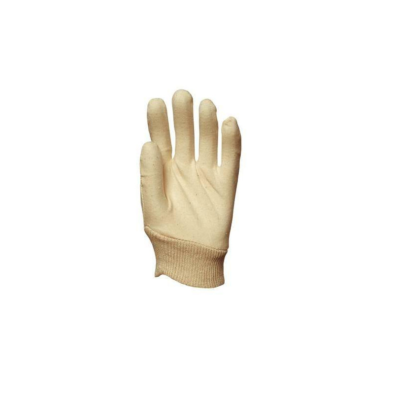 Lot 600 pièces gants coton interlock cousu 40 g