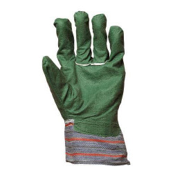 Gants polymère vert