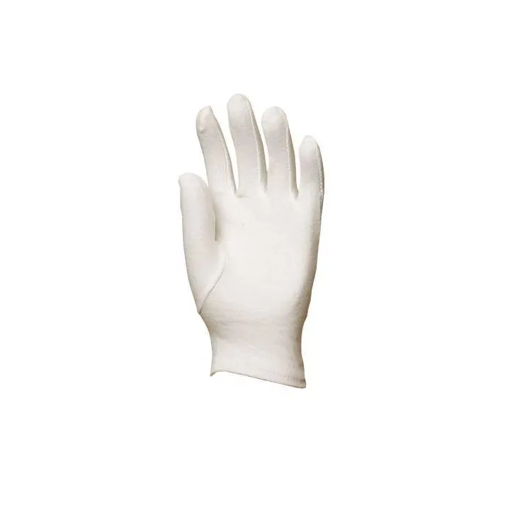 Lot 600 pi&egrave;ces gants coton jersey blanchi, fourchette
