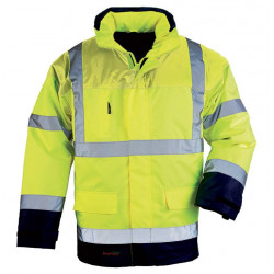 Parka de travail chaude BREATHANE AIRPORT Jaune/Marine