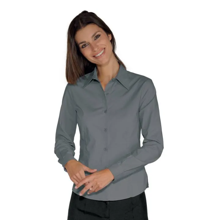 Chemise de service femme KYOTO Gris
