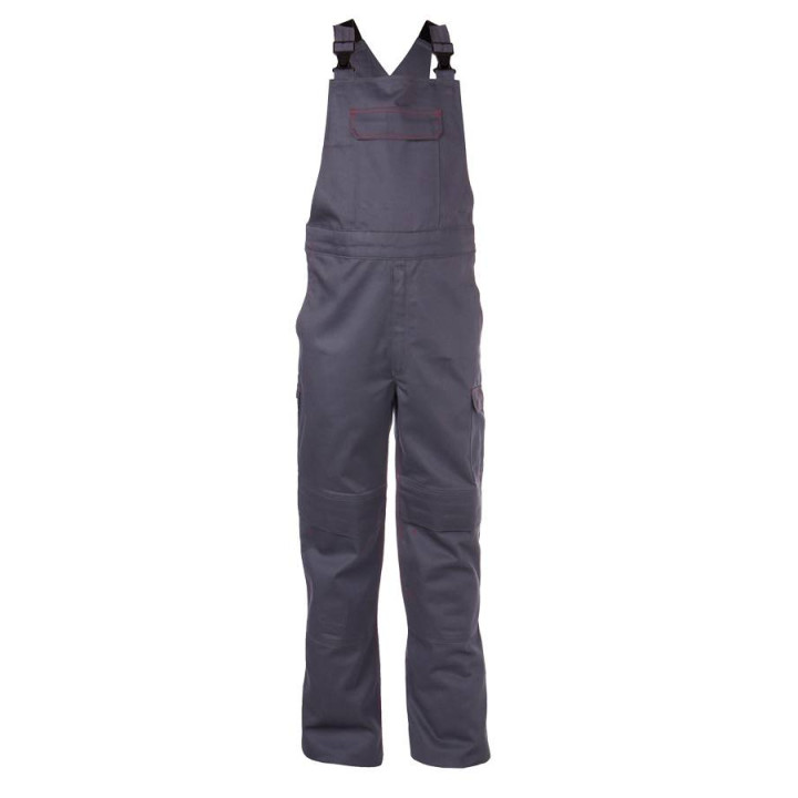Cotte &agrave; bretelles ignifug&eacute;e DAKOTA Gris