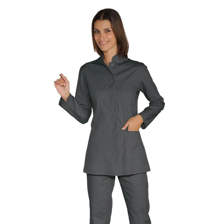 Tunique de travail femme PORTOFINO Gris Anthracite