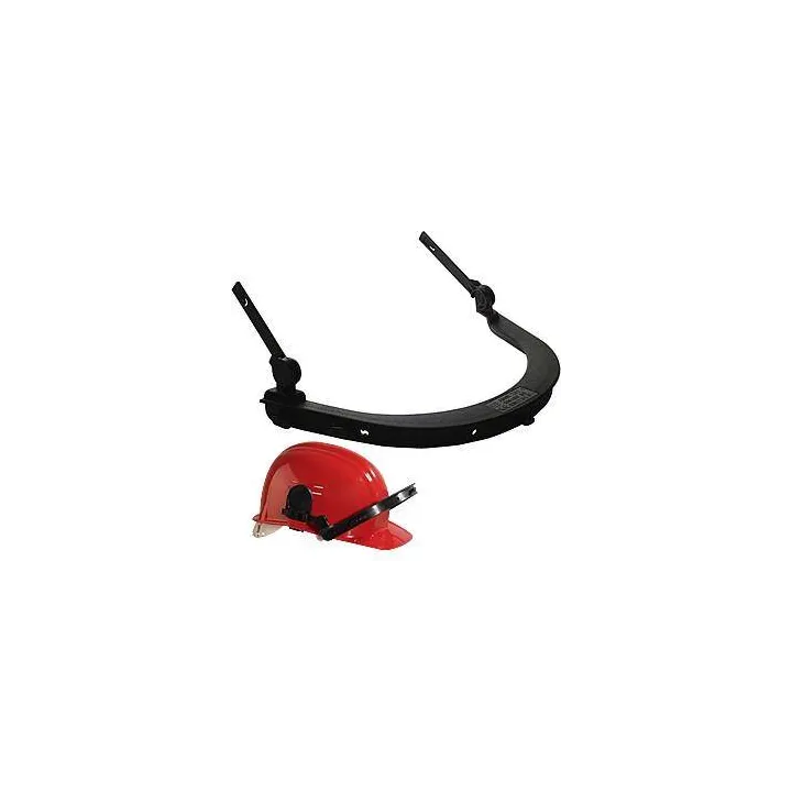 Lot 10 support visi&egrave;re pour casque de chantier