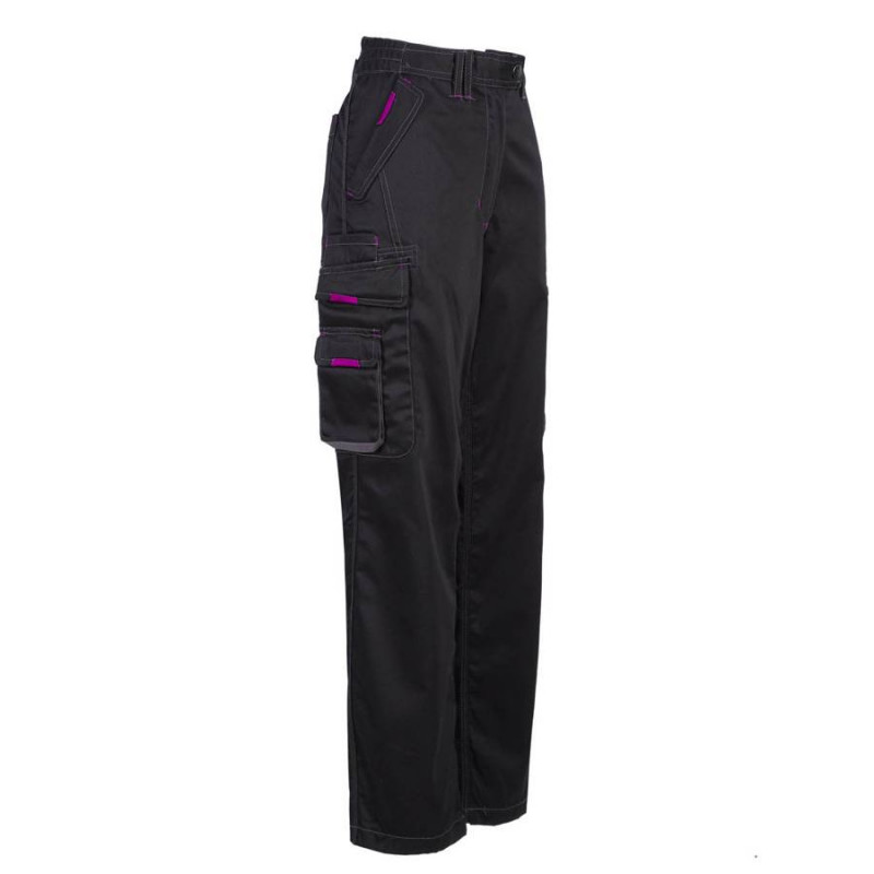 Pantalon de travail femme MINOLA Noir Pantalon de travail femme MINOLA Noir
