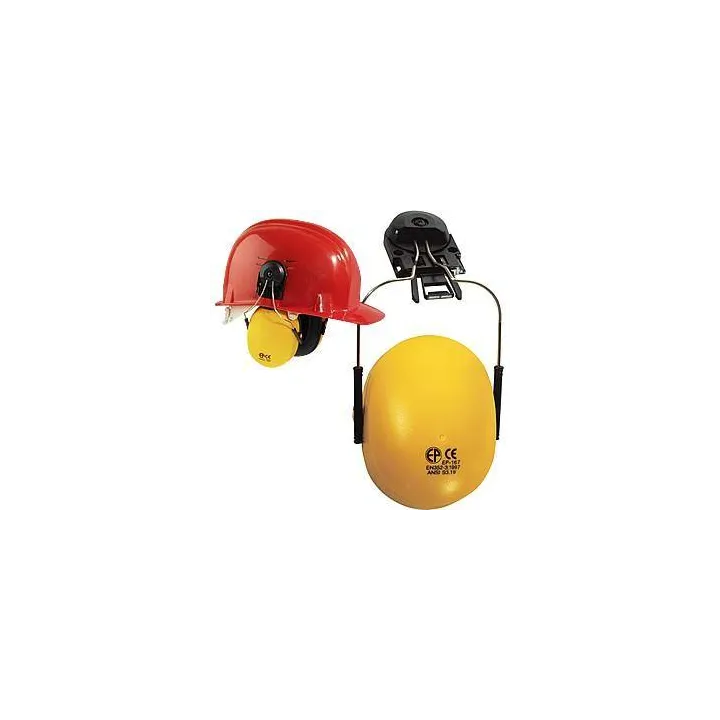 Lot 10 antibruit + adaptateur pour casque de chantier