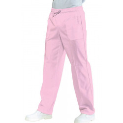 Pantalon médical polycoton MERYL Déstocké rose