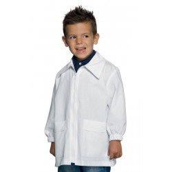 Blouses enfant déstockées Blanc Zip