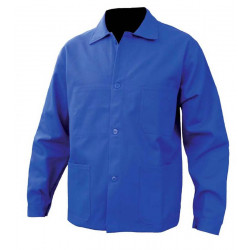 Veste de travail polycoton Bleu 