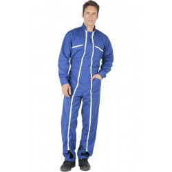 Combinaison de travail 2 zips QUICK Bleu Bugatti