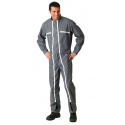 Combinaison de travail 2 zips QUICK Gris