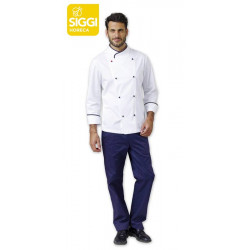 Veste de chef cuisinier FLOYD blanche