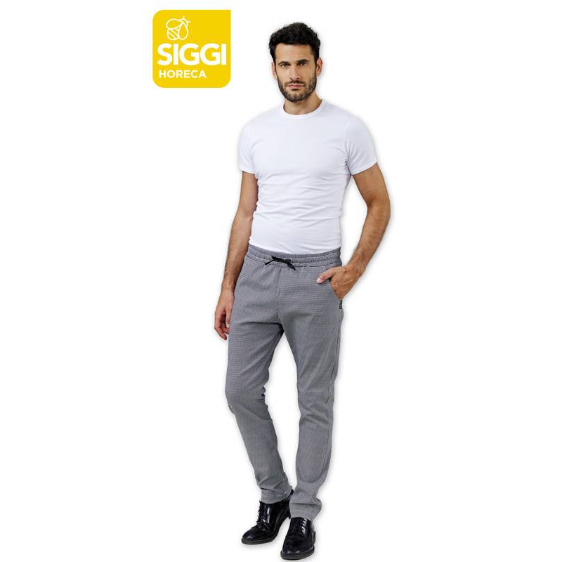 Pantalon de cuisine unisexe cordon CLEM