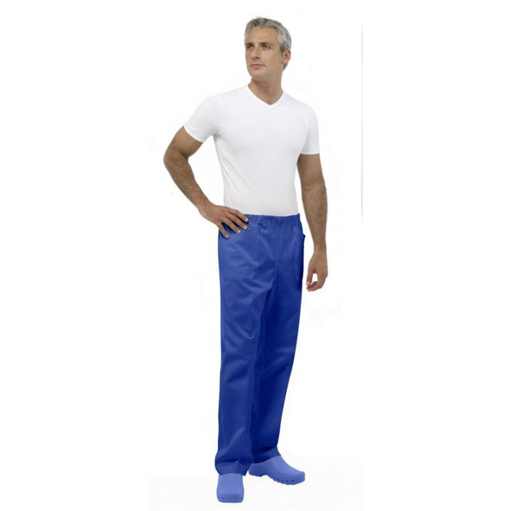 Pantalon m&eacute;dical mixte coton STAR bleu
