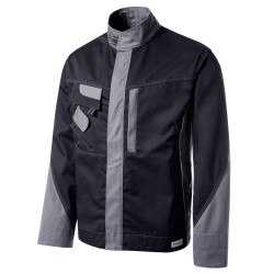 Veste De Travail Würth MODYF En 100% Coton | Grise, Poches Multiples, Col Montant Et Dos Rallongé - 10