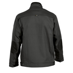 Veste de travail multipoches en canvas KENT gris