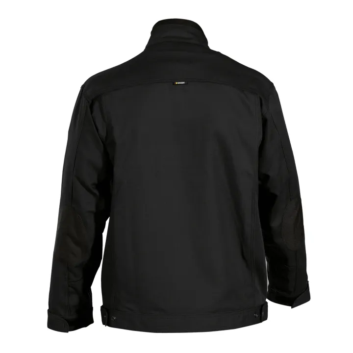 Veste de travail multipoches en canvas KENT noir