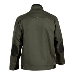 Veste de travail multipoches en canvas KENT olive