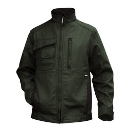 Veste de travail multipoches en canvas avec renforts cordura KENT 