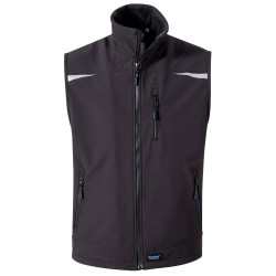 Yka gilet de travail softshell sans manche