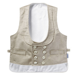 Gilet de charpentier VELOURS COTELE beige