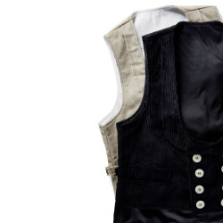 VELOURS COTELE Gilet de charpentier