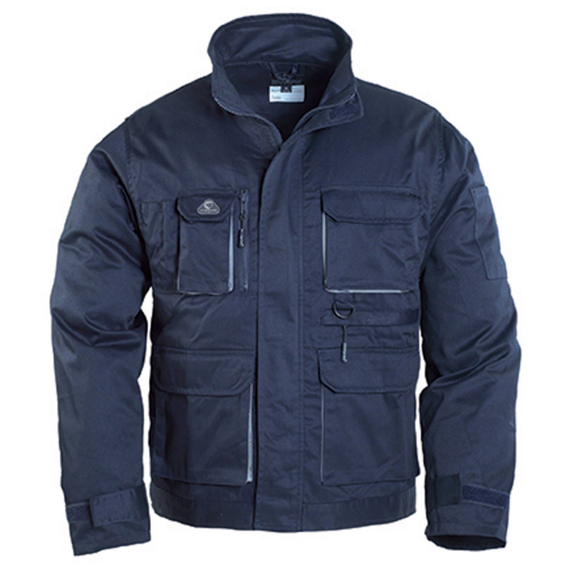 NAVY veste de travail multipoches marine