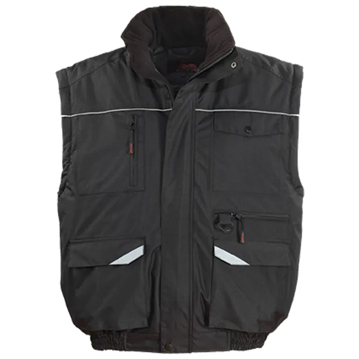 RIPSTOP Blouson de travail hiver COVERGUARD Noir gilet