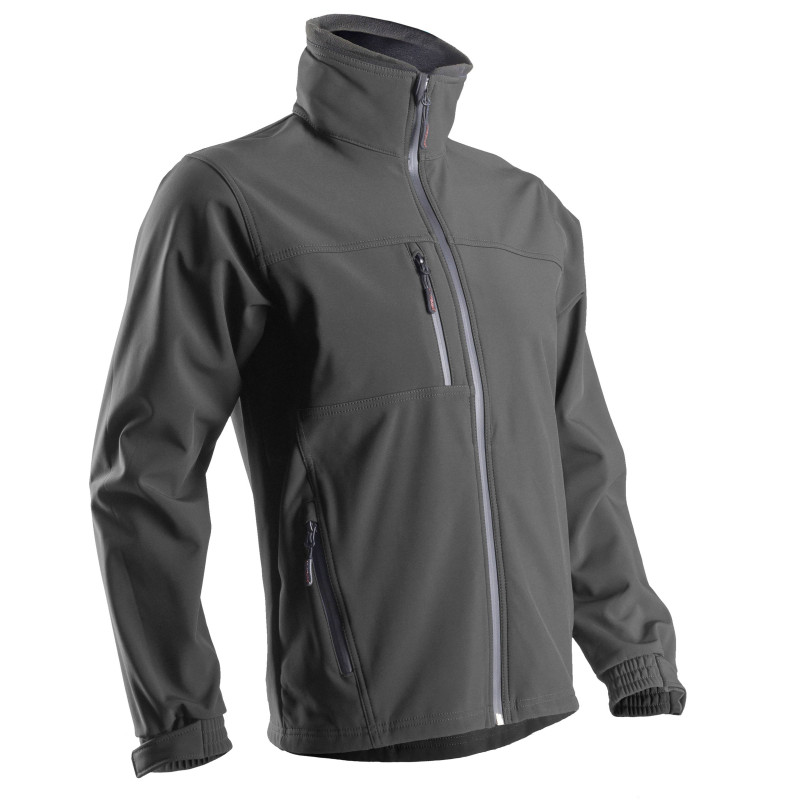 YANG veste de travail softshell noir