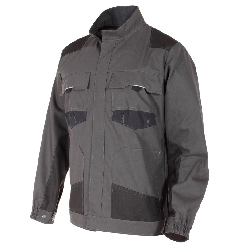 URBANWEAR veste de travail coton gris